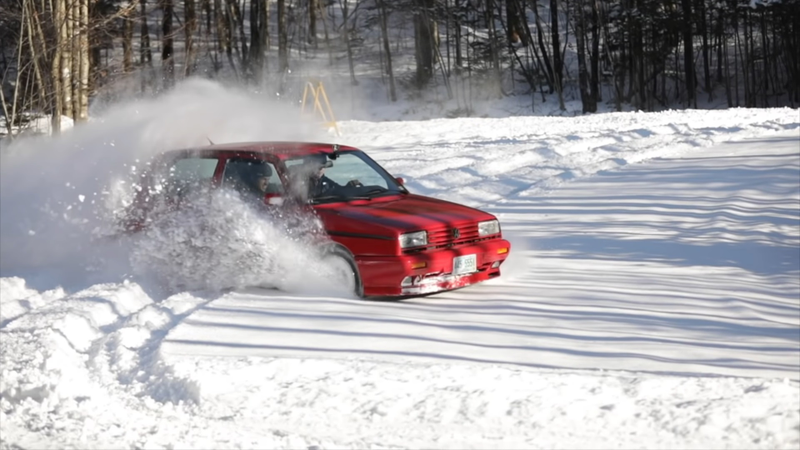 Illustration for article titled Hooning Around in a Volkswagen Rallye Golf is a Rare Treat